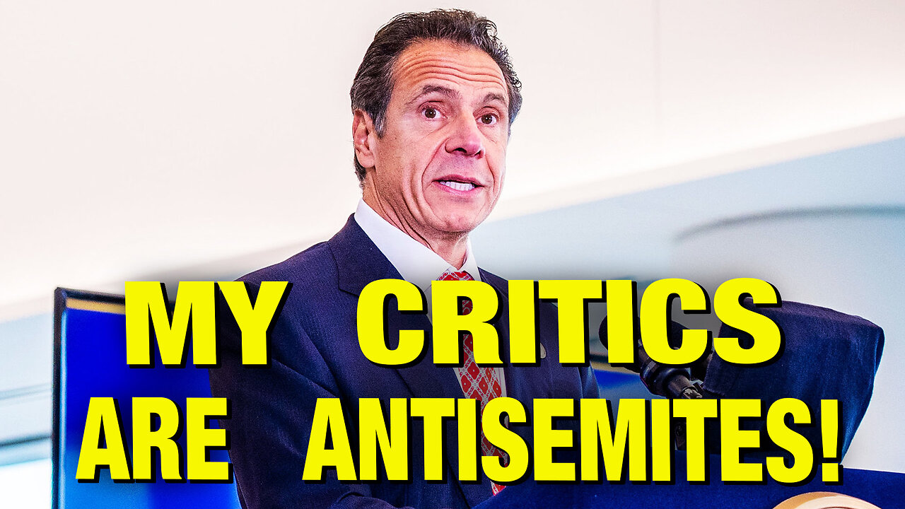 “I’m The Victim Of Antisemitism!” - Andrew Cuomo