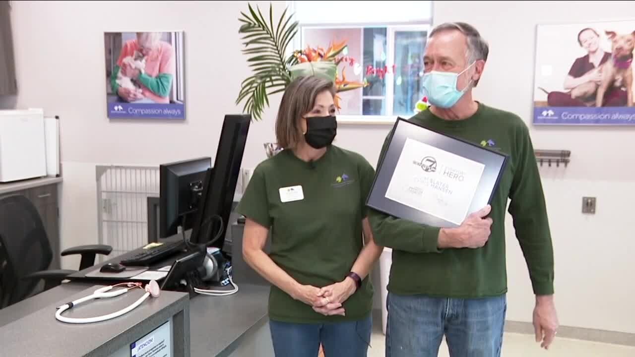 Couple finds purpose and love volunteering at Dumb Friends League