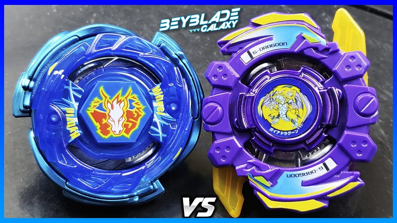 STORM PEGASIS .Hr.At vs GAIA DRAGOON S .Ar.Hn' - Beyblade Burst ベイブレードバースト