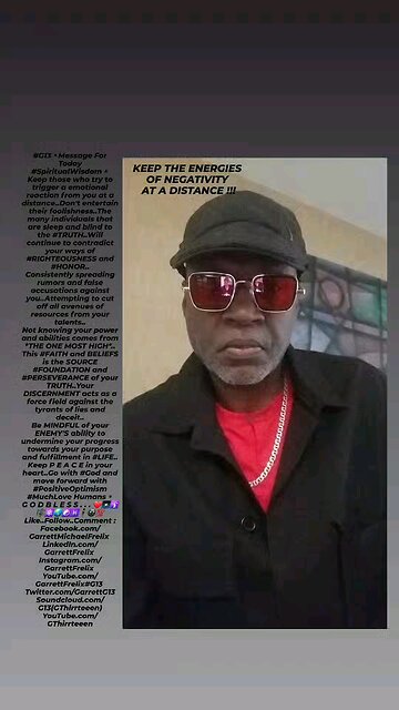 ▪︎KEEP YOUR ENERGIES OF NEGATIVITY AT A DISTANCE▪︎