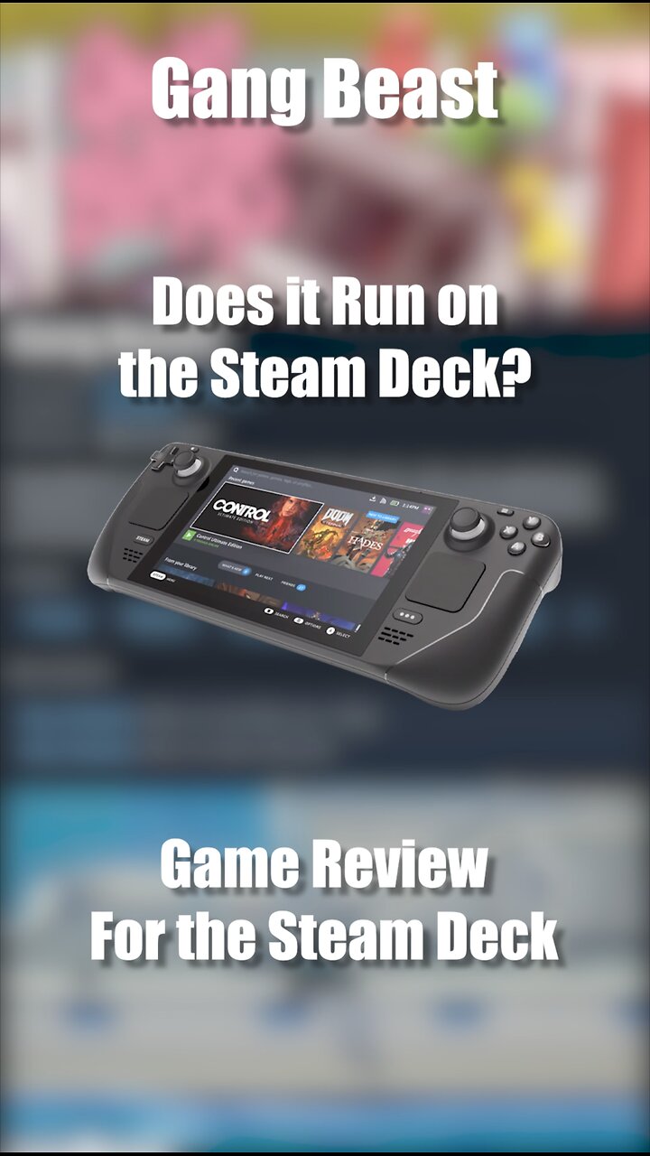 Gang Beast on the Steam Deck