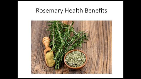 Rosemary Health Benefits