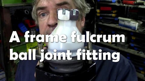 Fitting a replacement A frame fulcrum joint the easy way