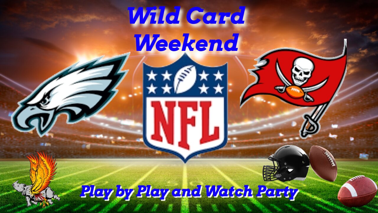 Philadelphia Eagles vs Tampa Bay Buccaneers Wild Card Watch Party