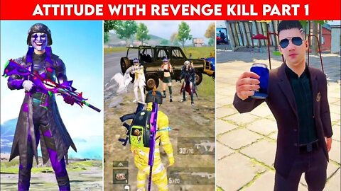 Pubg Mobile Attitude 😈 With Revenge Kill Blood Raven X-Suit 😮 _ Season 18 | Part 1 | Xbot 2.0