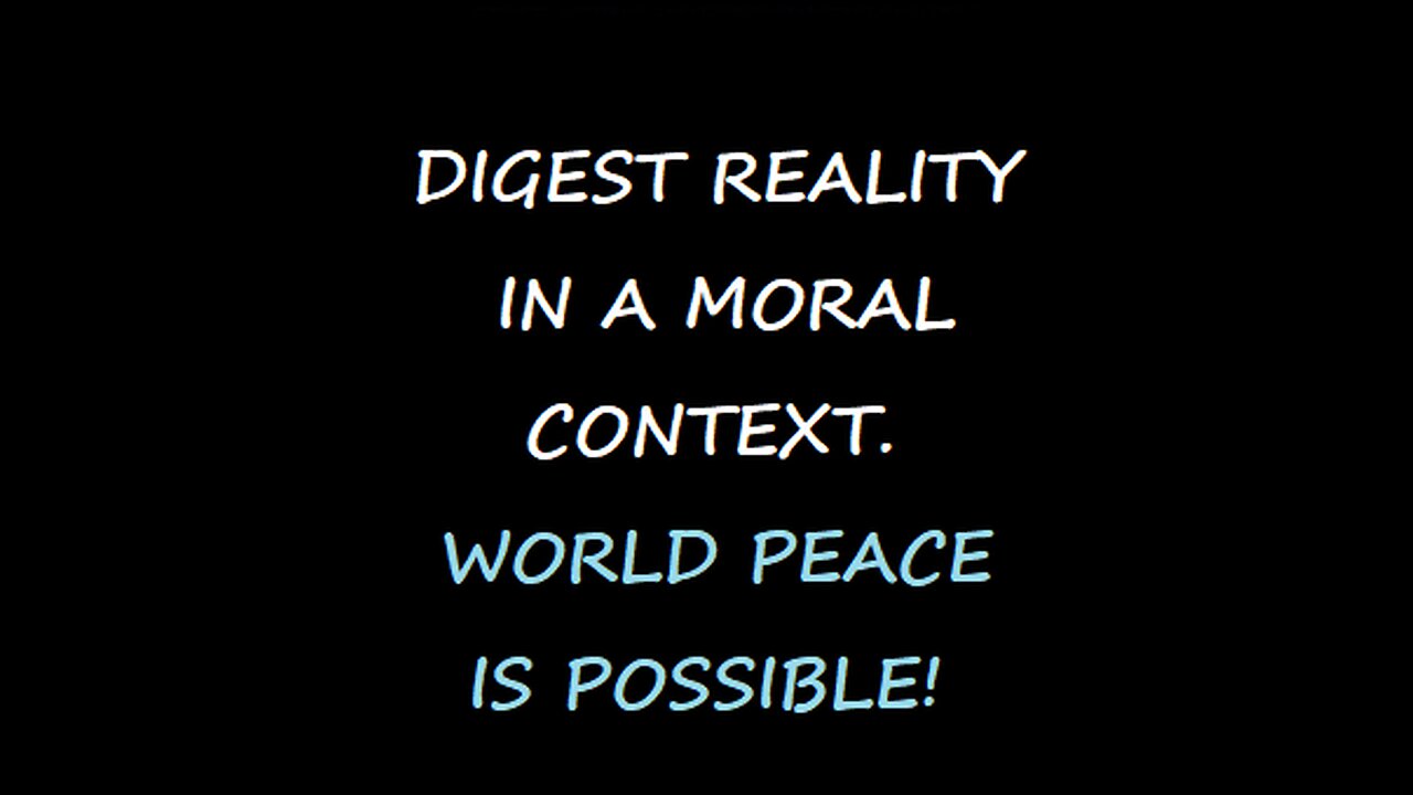 WHY RIGHTS ARE IMPORTANT: A WORLD PEACE3 PROMOTION.