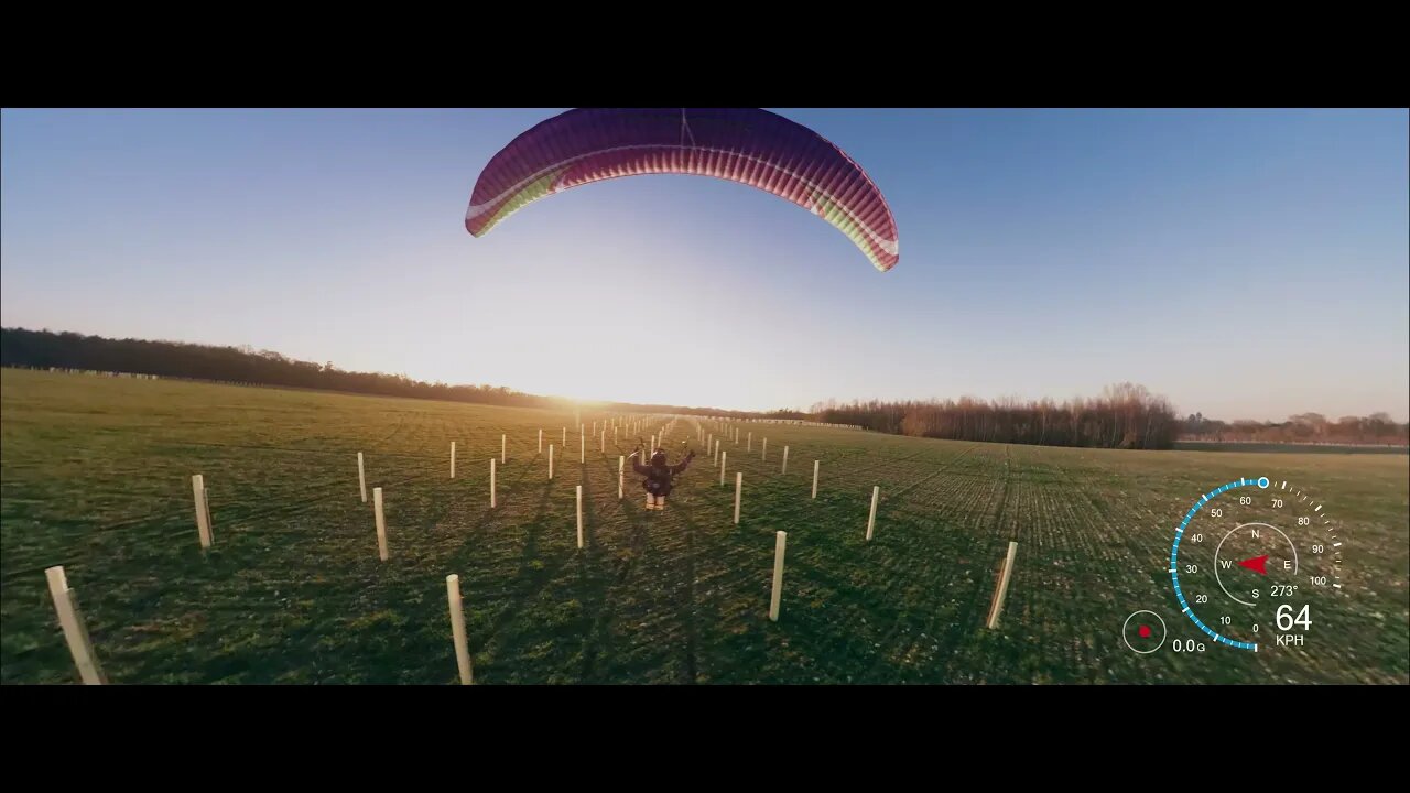 Paramotor Cinematic Flying...Raw, No music