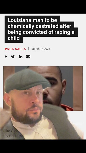 They are chemically castrating children