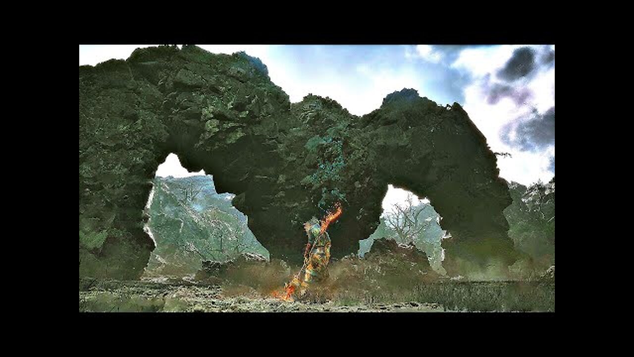 Black Myth Wukong - Giant Shigandang Boss Fight (4K 60FPS)