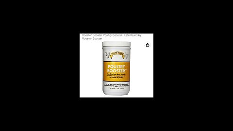 Poultry Rooster Booster by Amazon