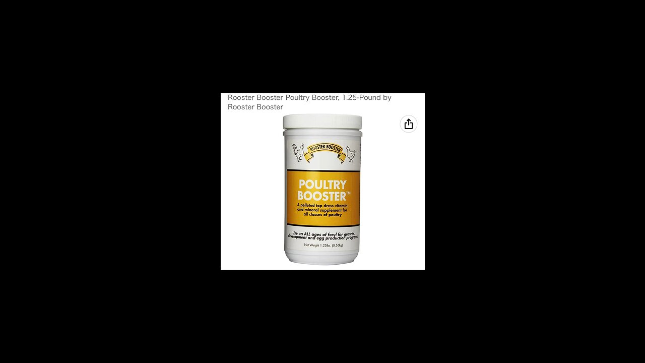 Poultry Rooster Booster by Amazon