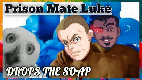 Prison Mate Luke Gorilla Glue Challenge w/ Just A Robot & MangaKamen