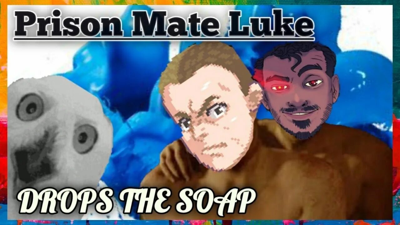 Prison Mate Luke Gorilla Glue Challenge w/ Just A Robot & MangaKamen