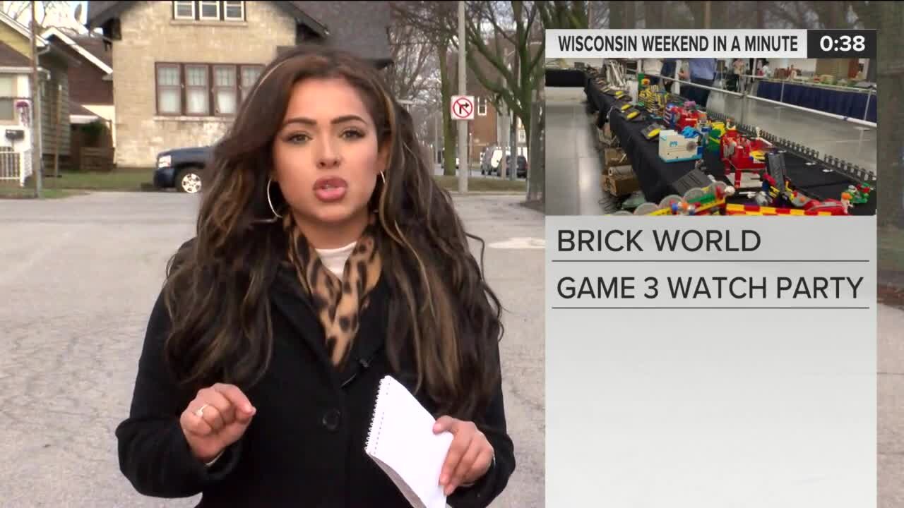 Wisconsin Weekend in a Minute: Mega LEGO displays, free beer, and more