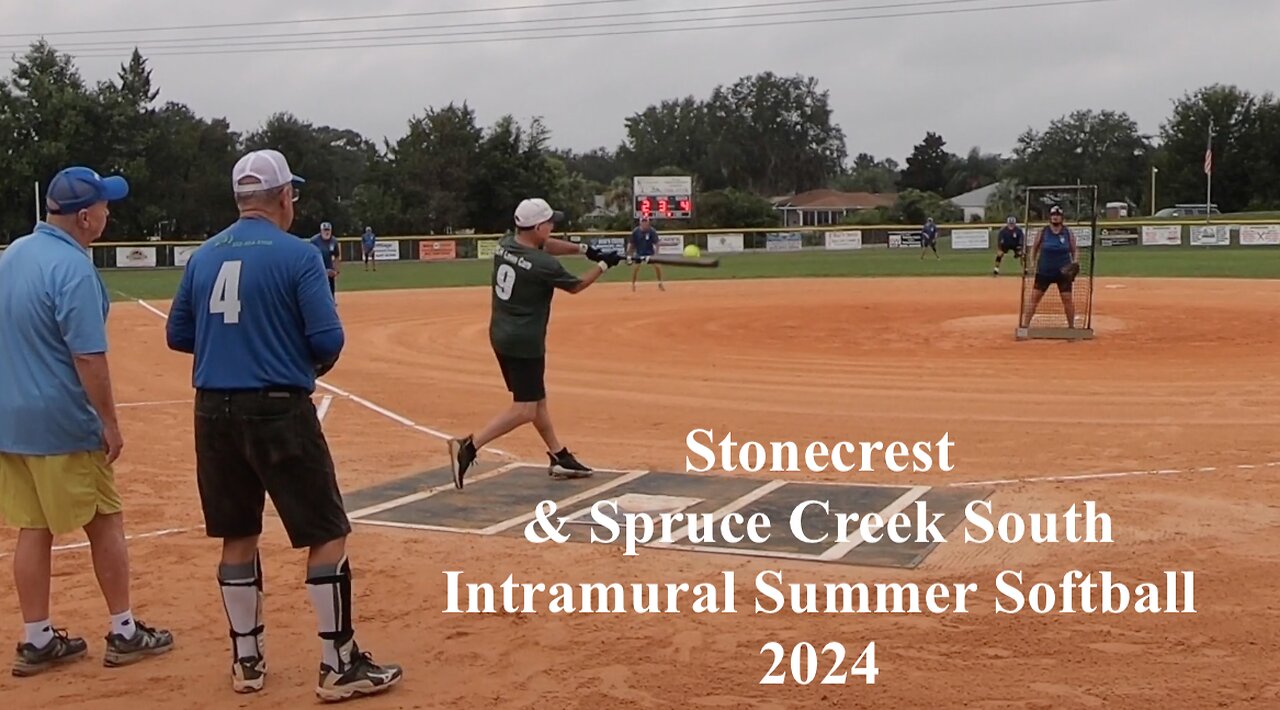 Stonecrest Intramural Softball 2024 Summerfield, Florida