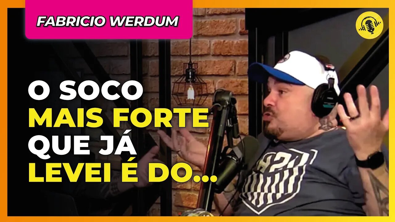 É A ÚNICA COISA QUE ELE TEM NÉ?! | FABRÍCIO WERDUM - TICARACATICAST