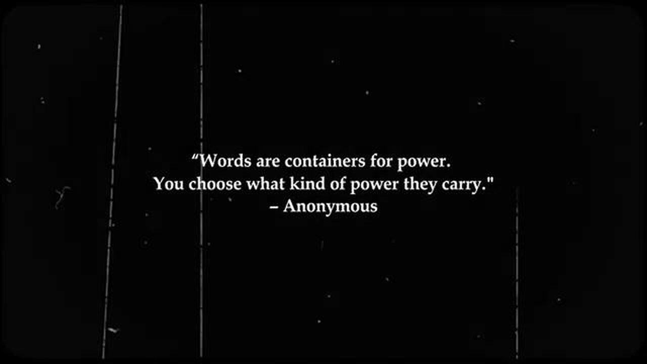 How Your Words Control Your Reality (no bs)