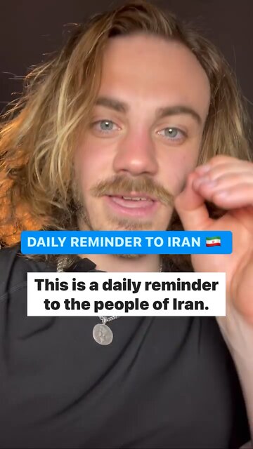 A message for Iran 🙏🏼❤️🇮🇷