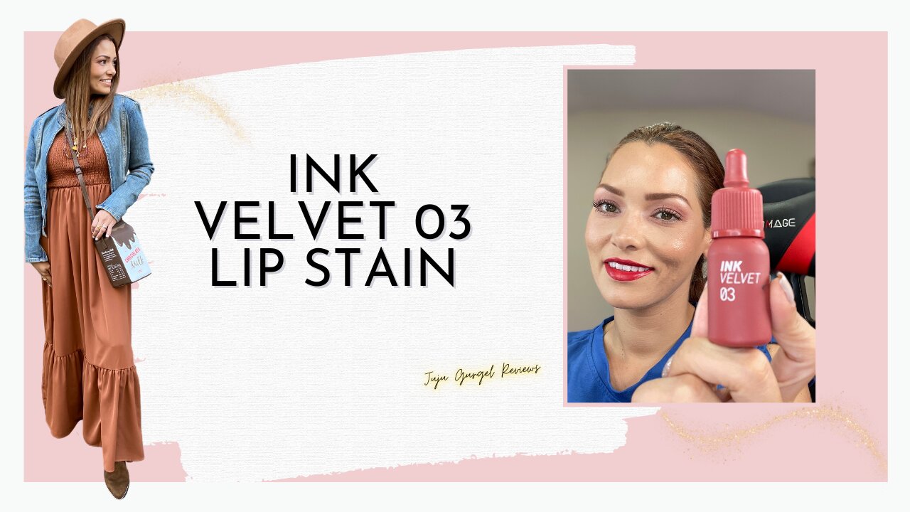 ink velvet 03 lip stain review