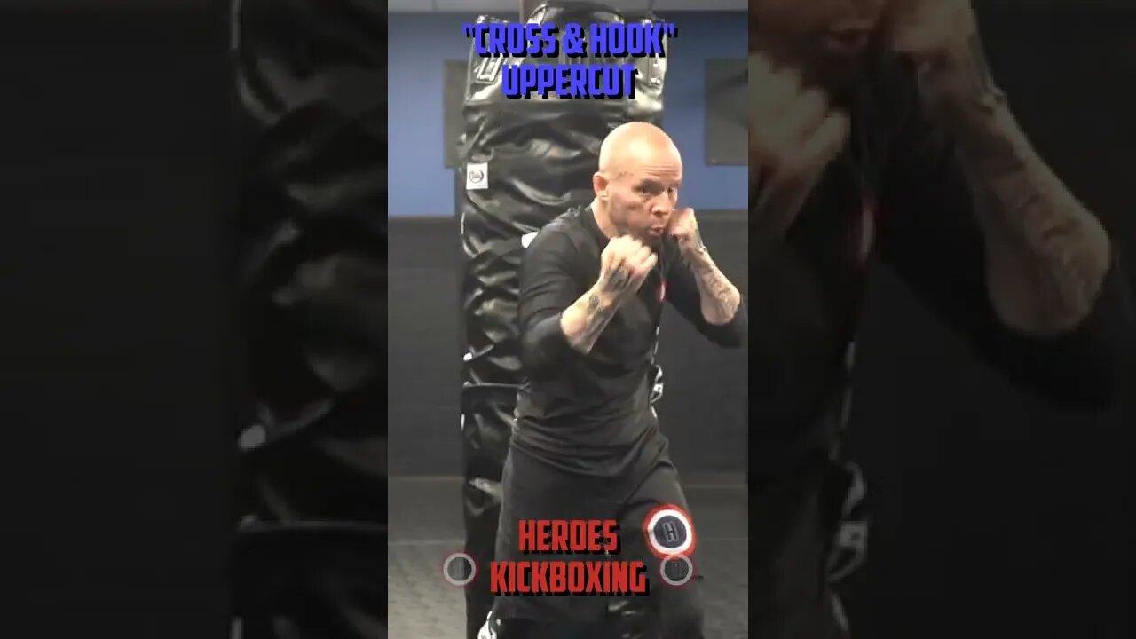 Heroes Training Center | Kickboxing & MMA "How To Throw A Cross & Hook & Uppercut" | #Shorts