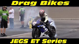 JEGS ET Series Drag Bikes