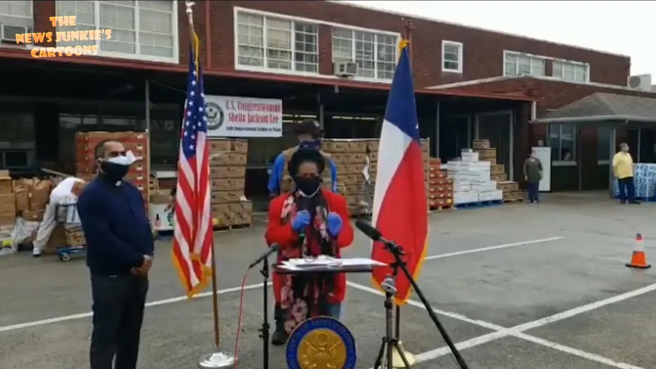 Democrat Jackson Lee wants Republican Governors to be punished for lifting the mask mandate.