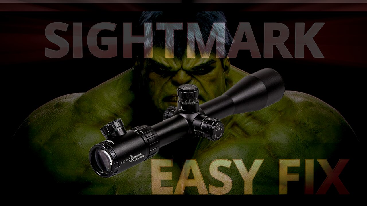 Don't throw away your Sightmark yet...