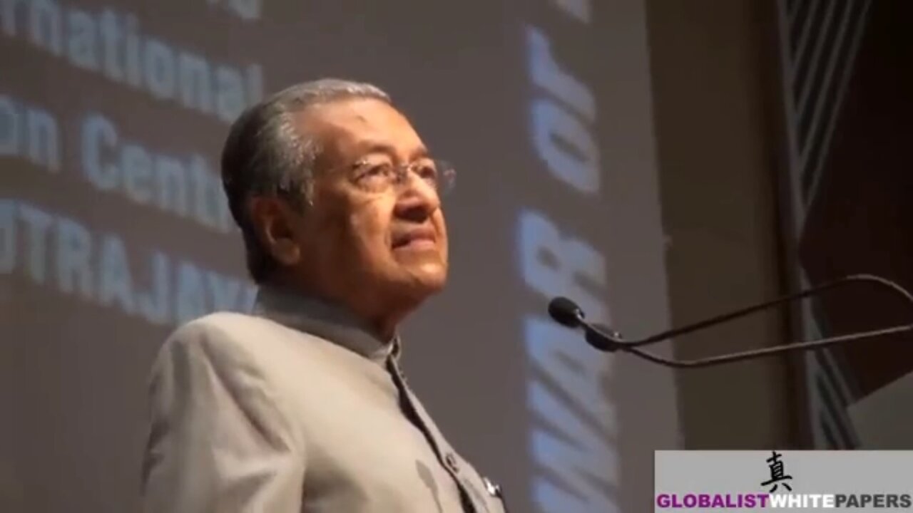 Flashback March 2015: Ex Malaysian PM Discusses the NWO Plan for a 'One World Government'