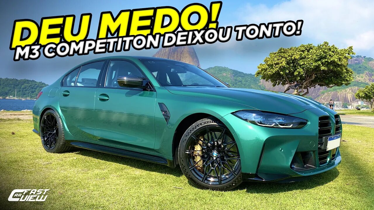 ACELEREI TUDO NA NOVA M3 COMPETITION TRACK 2022! INSANOS 510 CV E 0 A 100 EM 3,9 SEGUNDOS!