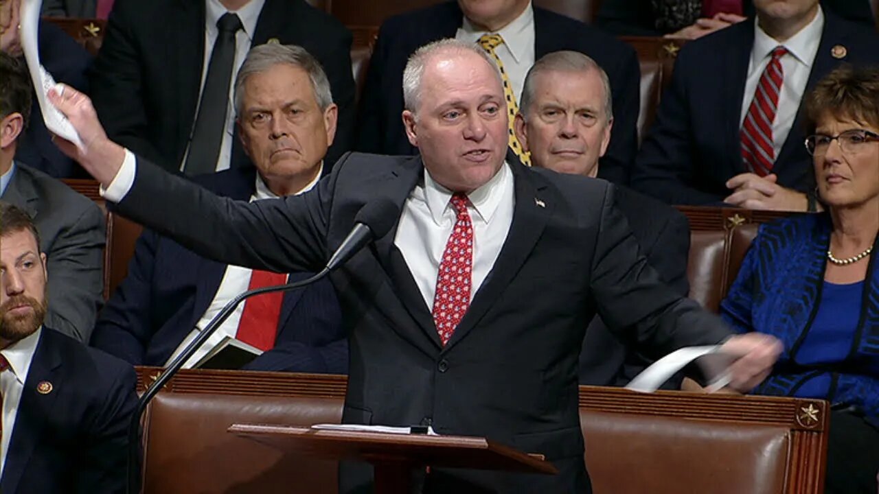 JUST IN: Steve Scalise EXPLODES on the Disastrous Inflation Reduction Act and IRS Hit-squads!