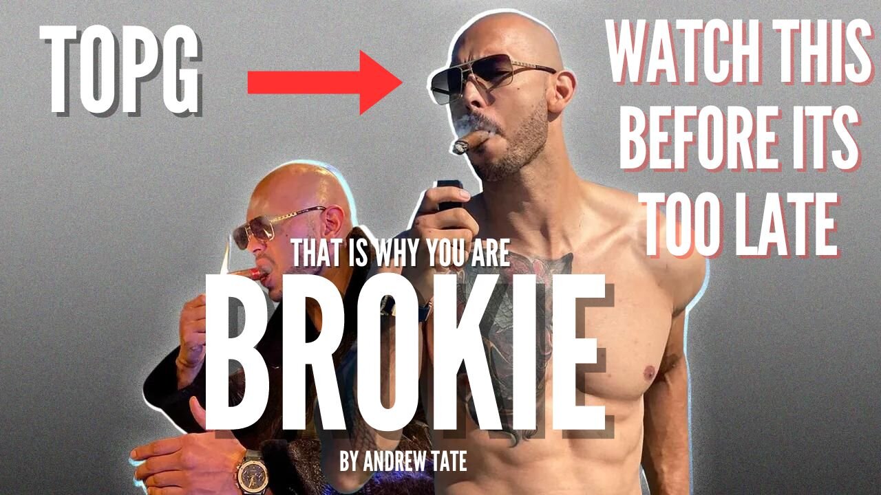 ANDREW TATE - THAT IS WHY YOU ARE BROKE MOTIVATIONAL SPEECH