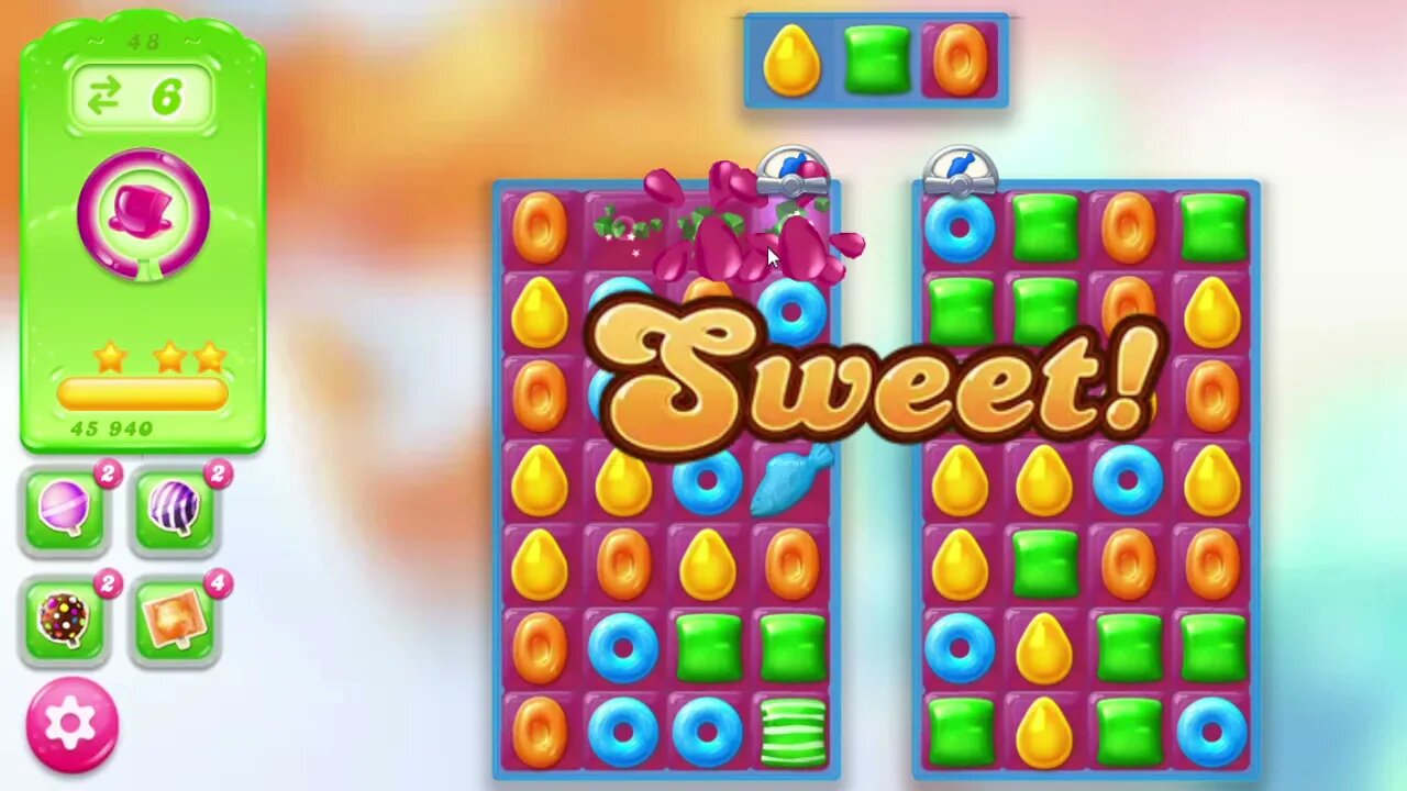 Candy Crush Jelly Saga Level 48