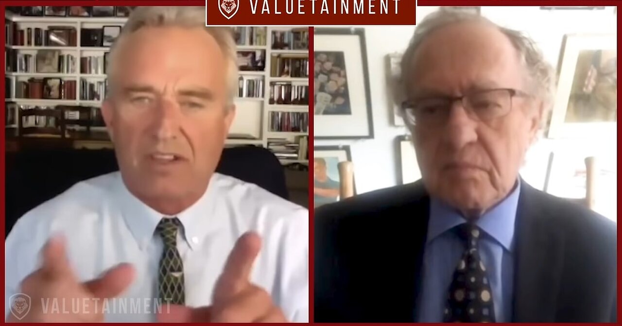 Robert F. Kennedy Jr VS Alan Dershowitz In JaW-Dropping Debate On Vaccines 07.23.2020