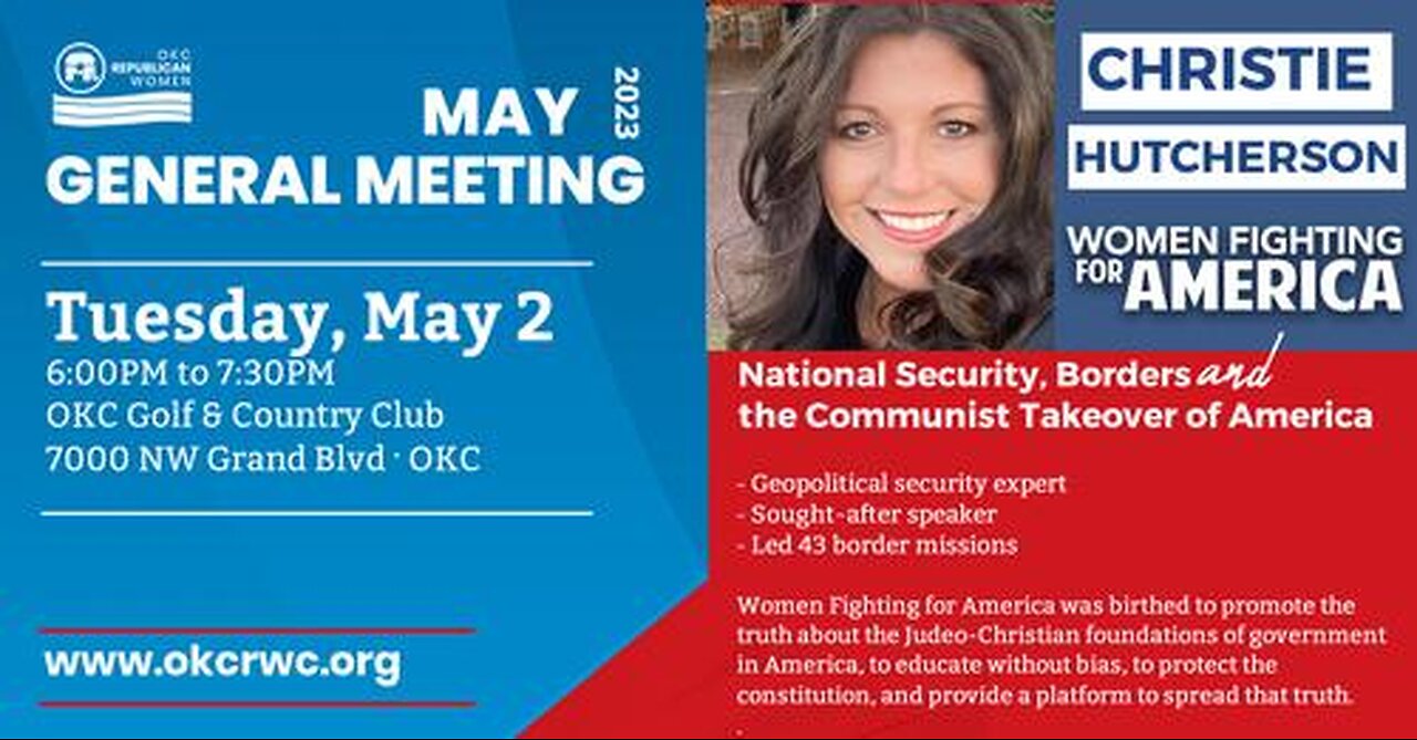 OKCRWC May 2023 Meeting: Christie Hutcherson