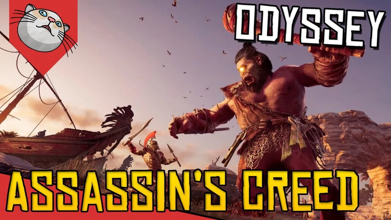 MACHADÃO OP no CICLOPE! - Assassin's Creed Odyssey #10 [Gameplay Português PTBR]