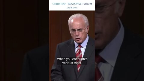 John MacArthur - Persecution Produces Endurance - Christian Response Forum #christ #shorts