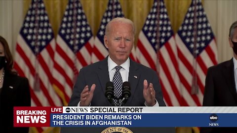 ABC News Special Report: President Biden on the crisis in Afghanistan