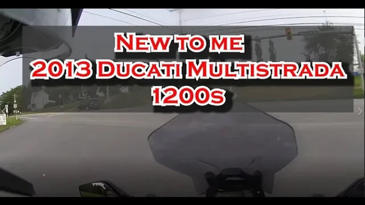 New to me... 2013 Ducati Multistrada 1200S