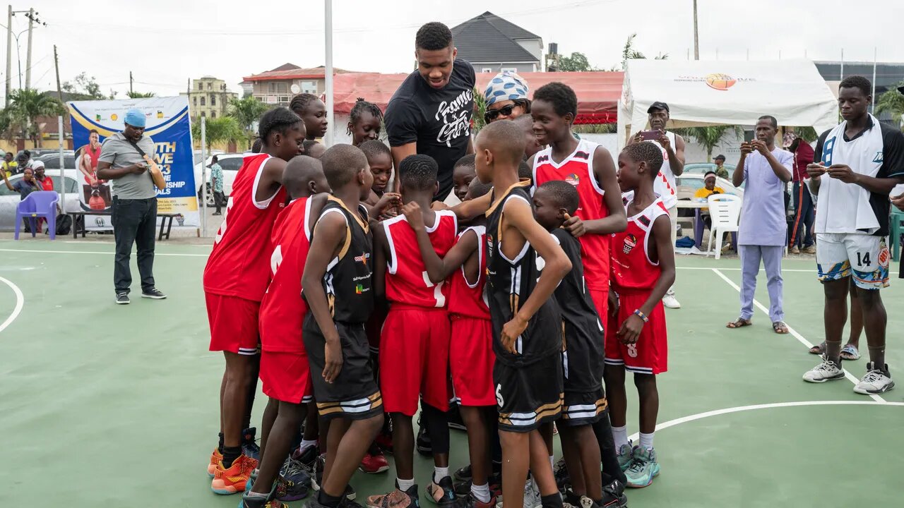 Top moments from Giannis Antetokounmpo's Trip to Nigeria.!!