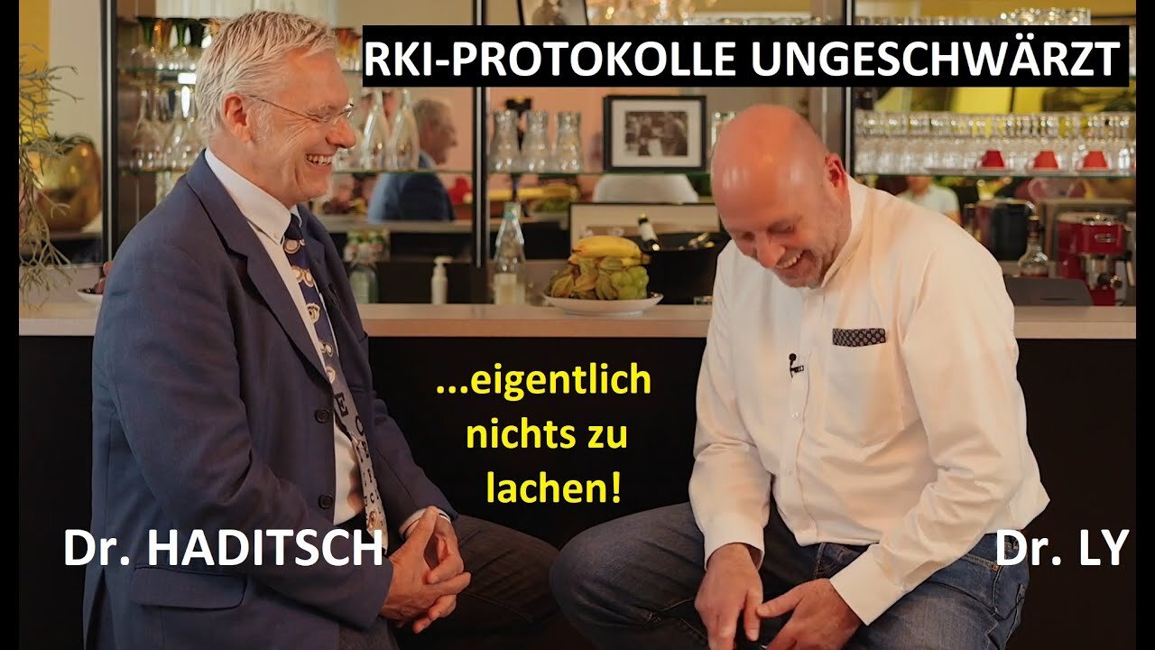 Thekengespräch UNGESCHWÄRZT (Skandal: die RKI Protokolle)@Martin Haditsch🙈