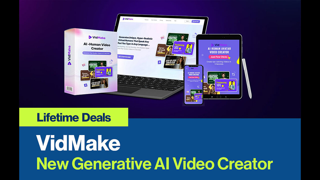 Vidmake: Your New Generative AI Video Creator for Stunning Videos