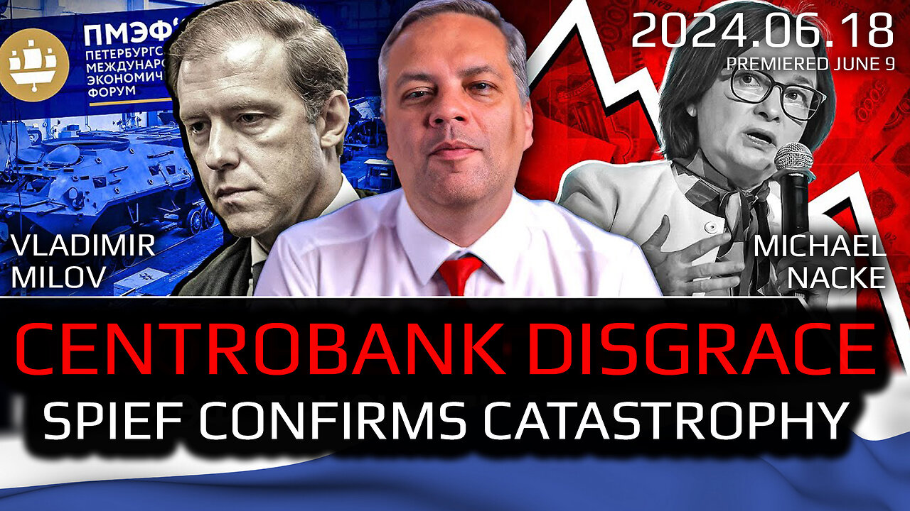 State of Russian Economy: CentroBank Admits Defeat. Staff Shortage in Mil. Production. Milov & Nacke