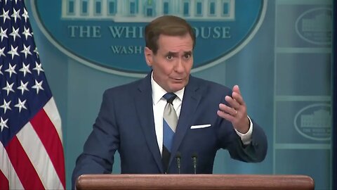 Biden Spokesman John Kirby Says Biden Has No Plans To Change His Energy Policies Amid Iran Oil Sales