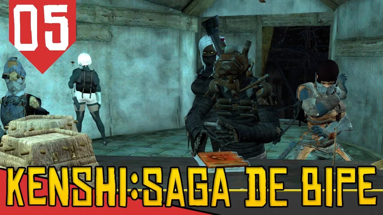 Comprei uma Casa no PANTANO para Estudar e TRAFICAR - Kenshi Saga de Bipe #05 [Gameplay PT-BR]