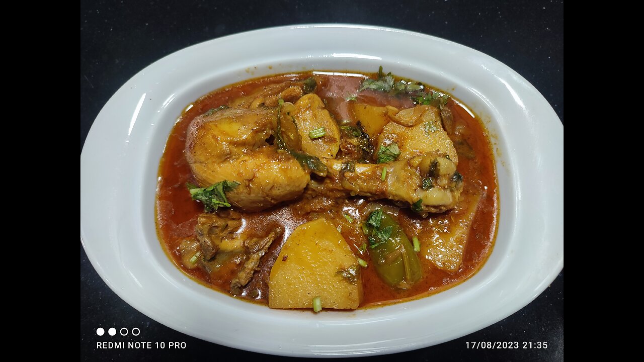 Chicken Aloo Curry 3 minute ma Aloo Chicken Salan Ready