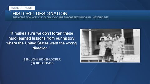 President Biden signs bill designating Colorado's Amache National Historic Site