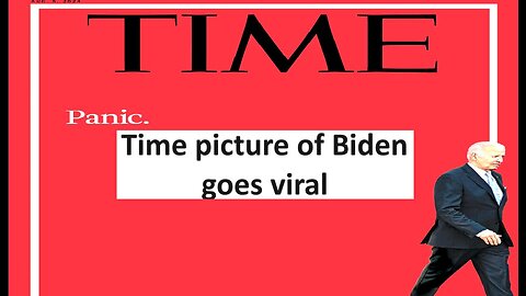 Time Magazine has Biden walking off the cover