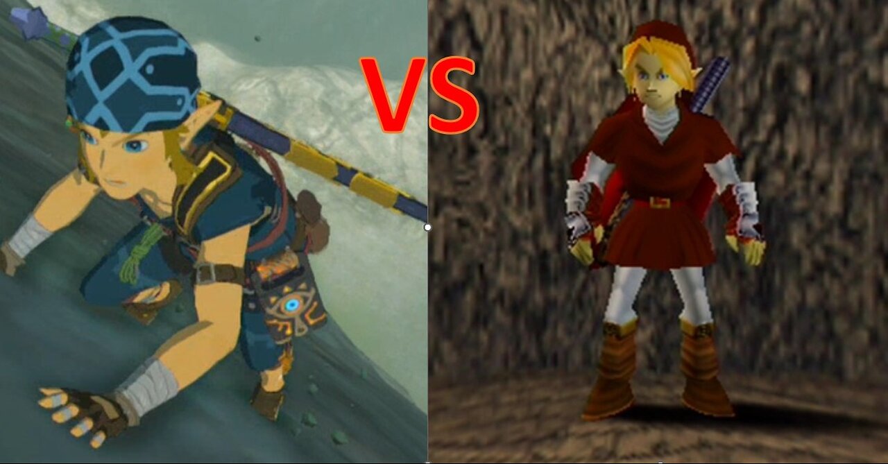 Zelda BOTW Stories: Climbing Vs the Hero of Time