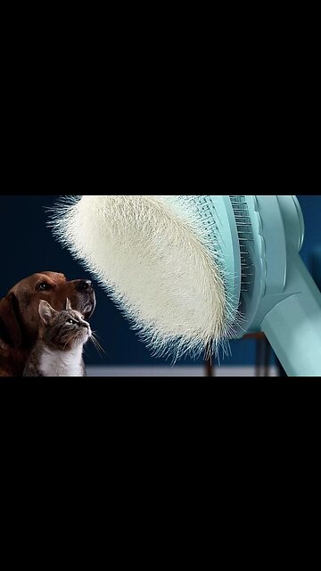 Grooming Pet Hair Removal Brush Comb Massager