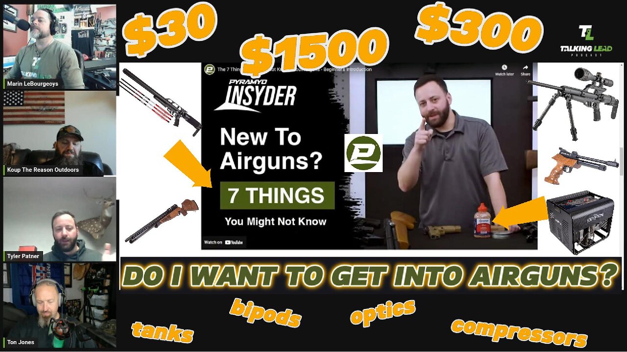 Talking Lead Podcast 561 - Airgun Adventures